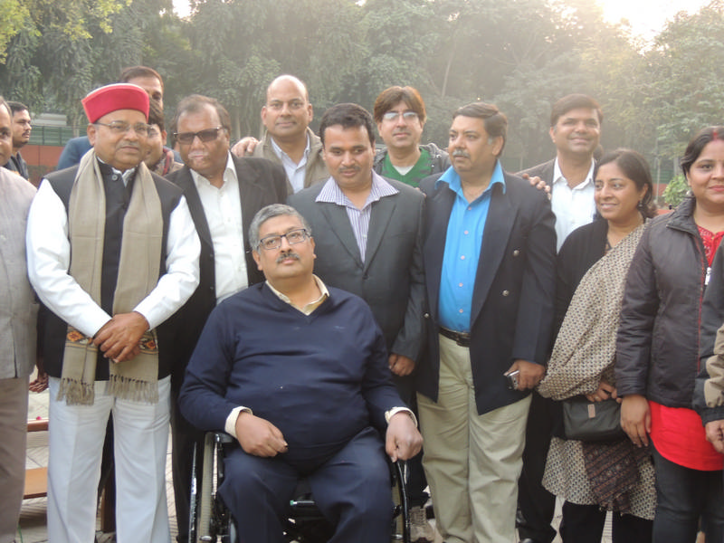 Thanks Shri Thaawar Chand Gehlot, Honble Minister for Social Justice & Empowerment at his residence