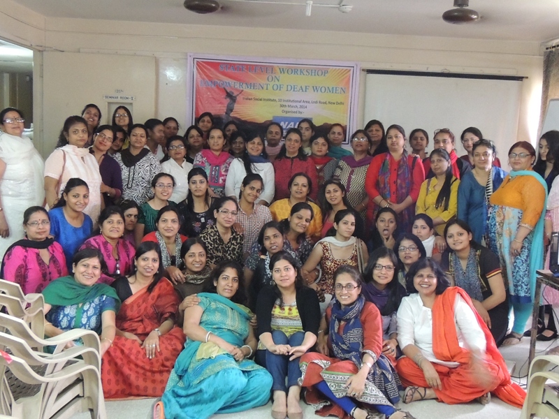 State Level Workshop on Empowerment of Deaf Women