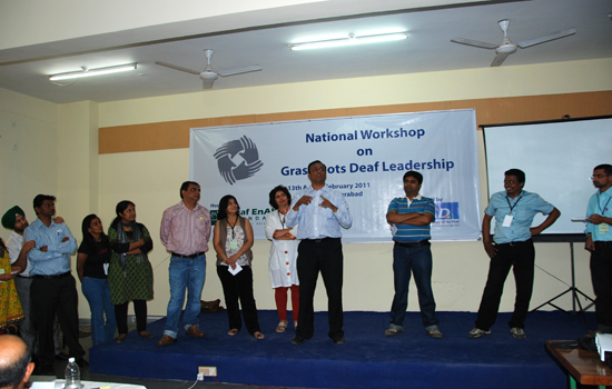 National Workshop on Grassroots Deaf Leadership
