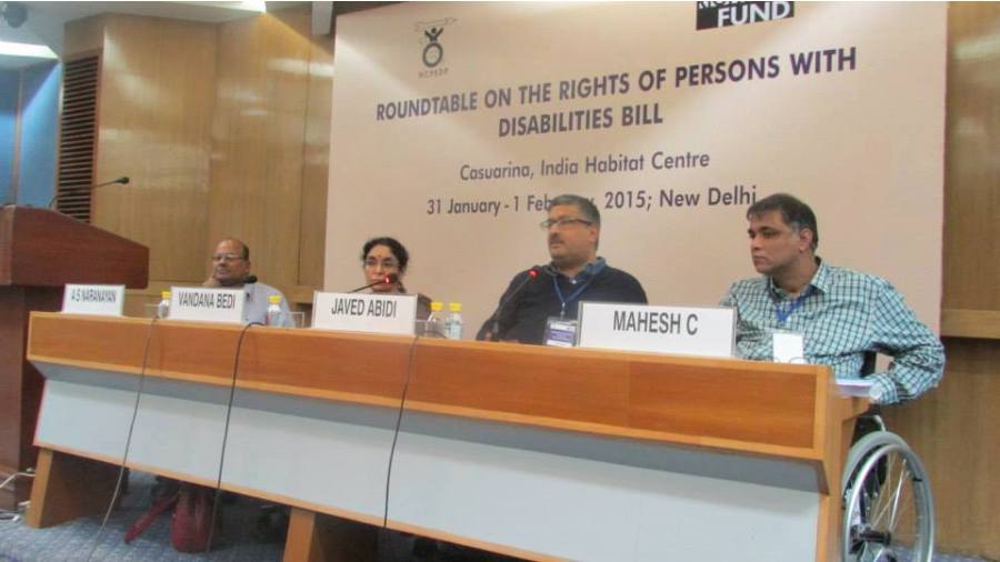 The Round Table on the Rights of Persons with Disabilites Bill