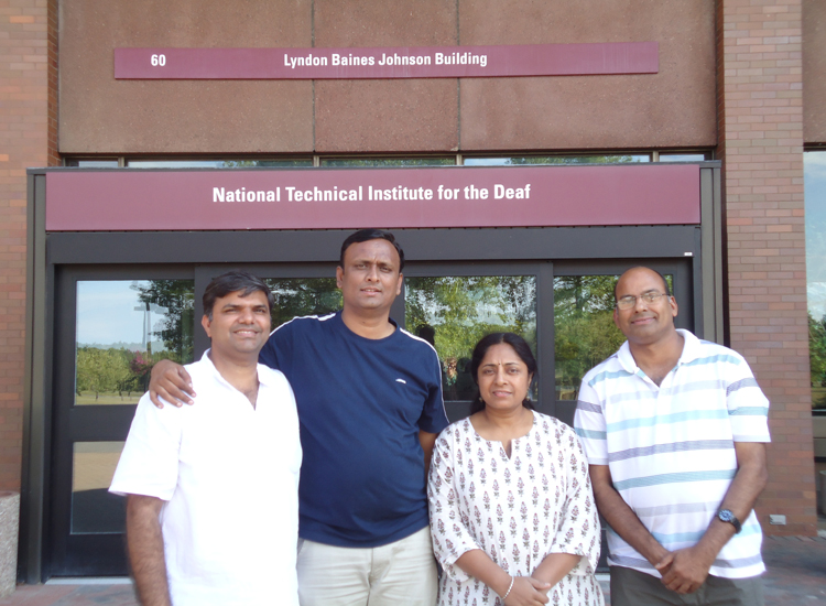 Visiting National Technical Institute for the Deaf