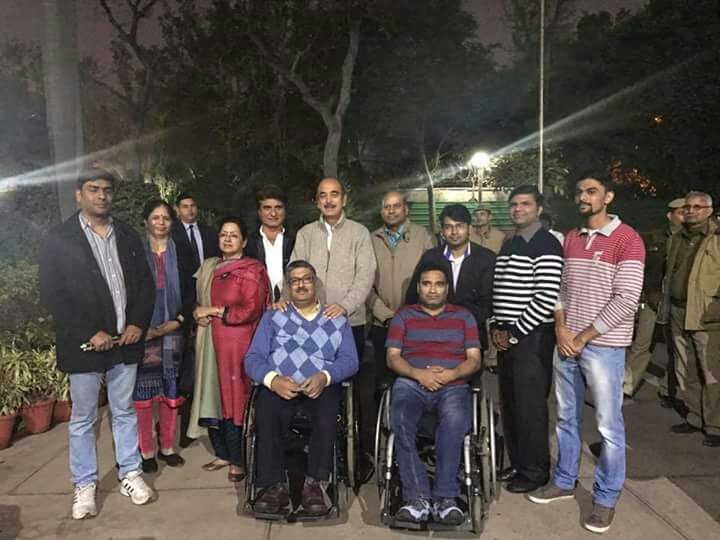 Mega Rally In Action with Demand for Passing RPWD in Winter Session of Parliament